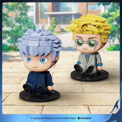 PUREMIND 2734 Jujutsu Kaisen ChibiBricks Blind Box Building Toy Set | 156 PCS