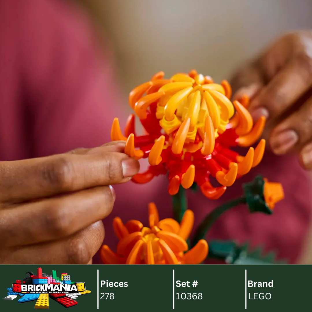 LEGO 10368 Botanicals Chrysanthemum | 278 PCS