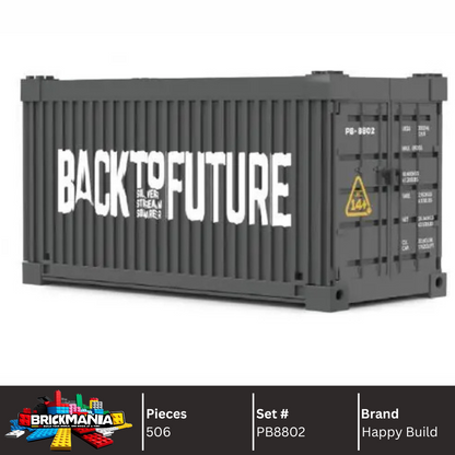 Happy Build PB8802 Silver Stream Soarer Building Toy Set | 506 PCS | Buildable Sports Car with Display Container