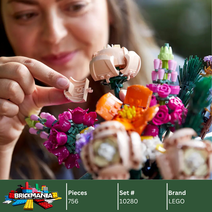 LEGO 10280 Botanicals Flower Bouquet | 756 PCS