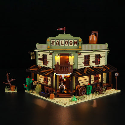 Lumibricks F9021 V2.0 Western Saloon Building Toy Set | 2026 PCS