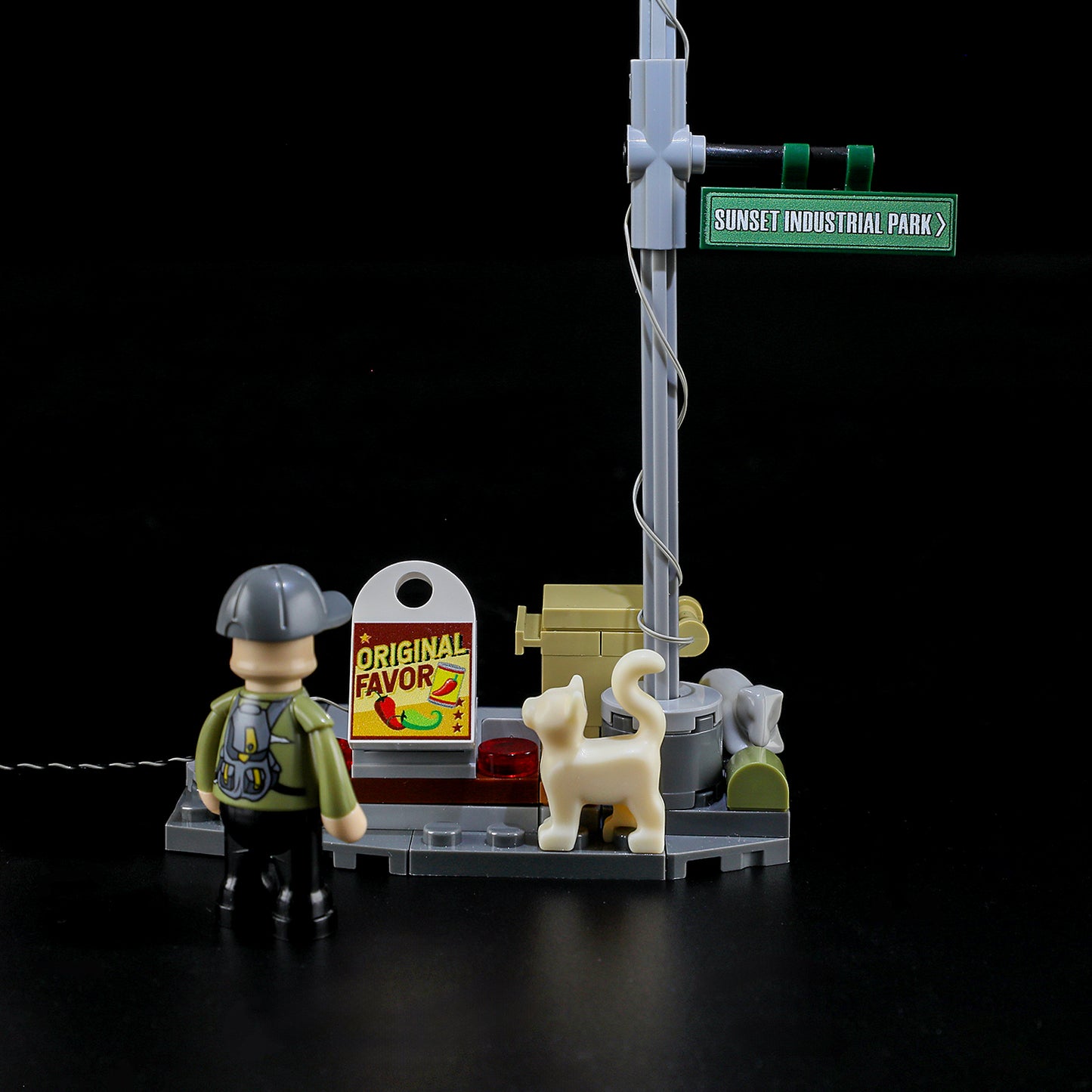 Lumibricks F9046 Chili Dog Trailer Building Toy Set | 515 PCS