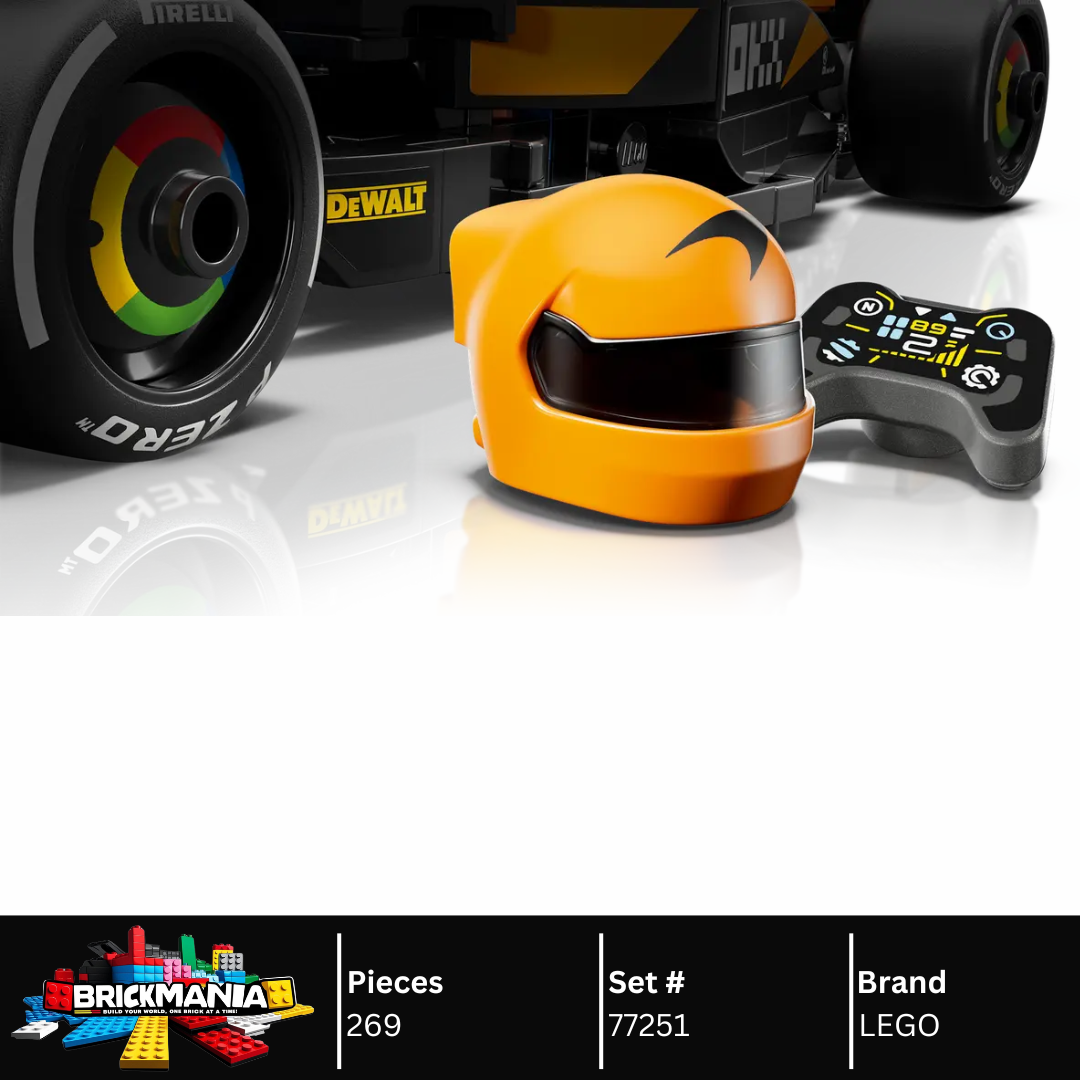 LEGO 77251 McLaren F1® Team MCL38 Race Car | 269 PCS