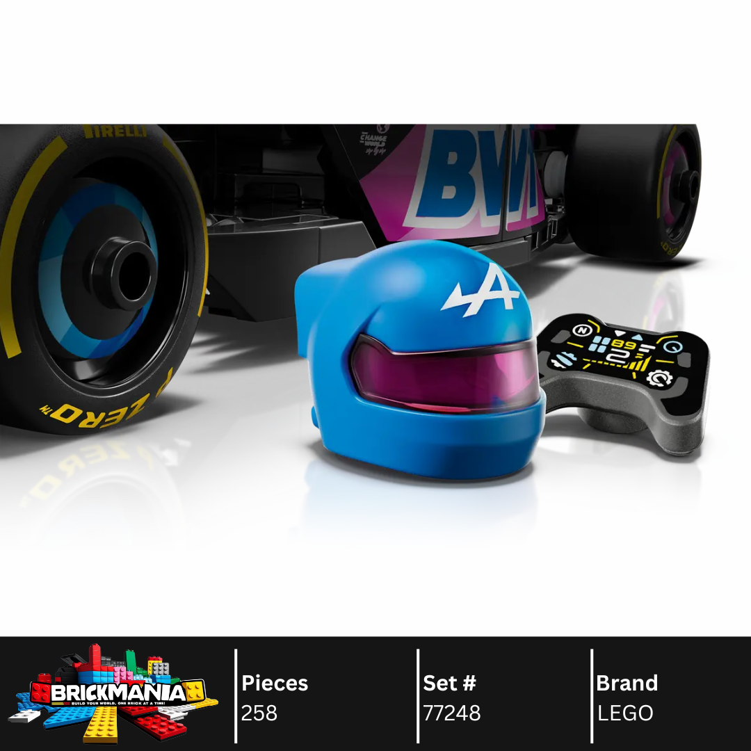 LEGO 77248 BWT Alpine F1® Team A524 Race Car | 258 PCS