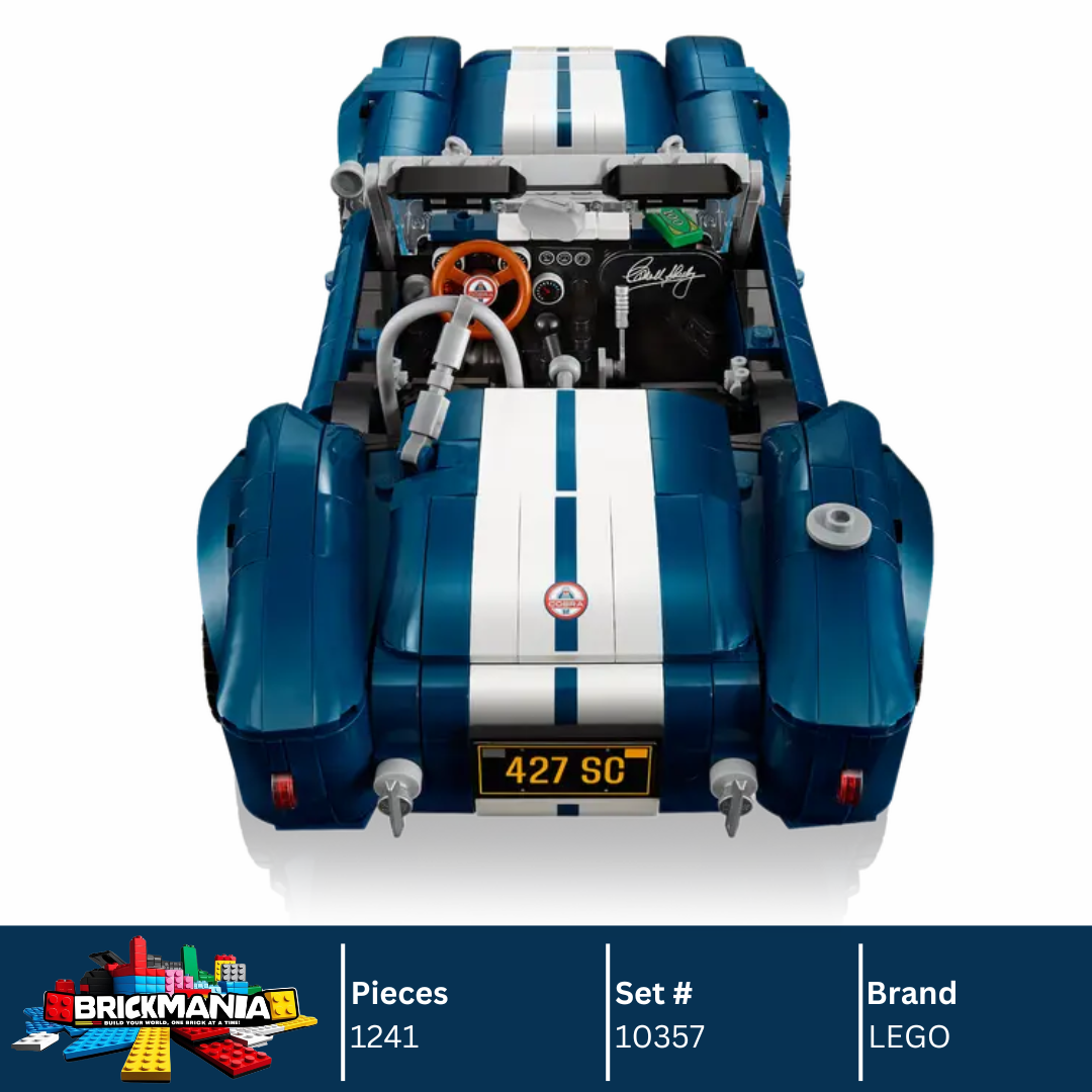 LEGO 10357 Icons Shelby Cobra 427 S/C | 1241 PCS