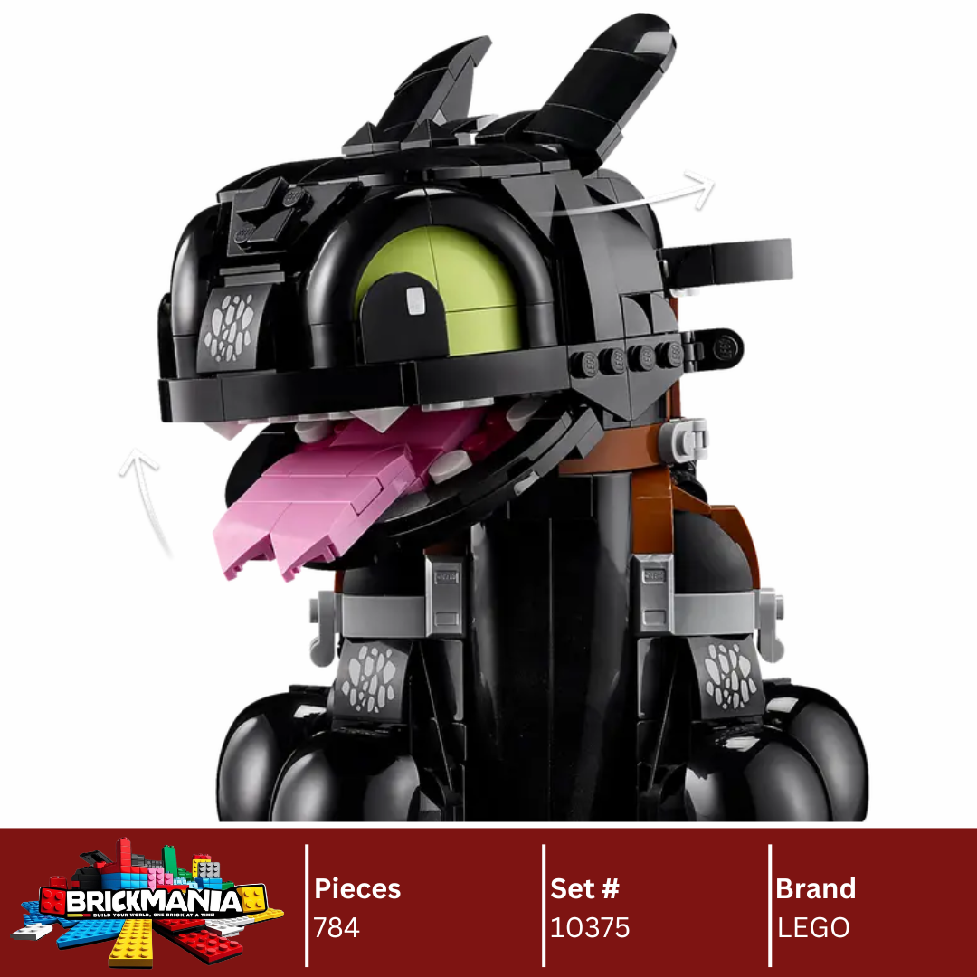 LEGO 10375 Icons How to Train Your Dragon: Toothless | 784 PCS