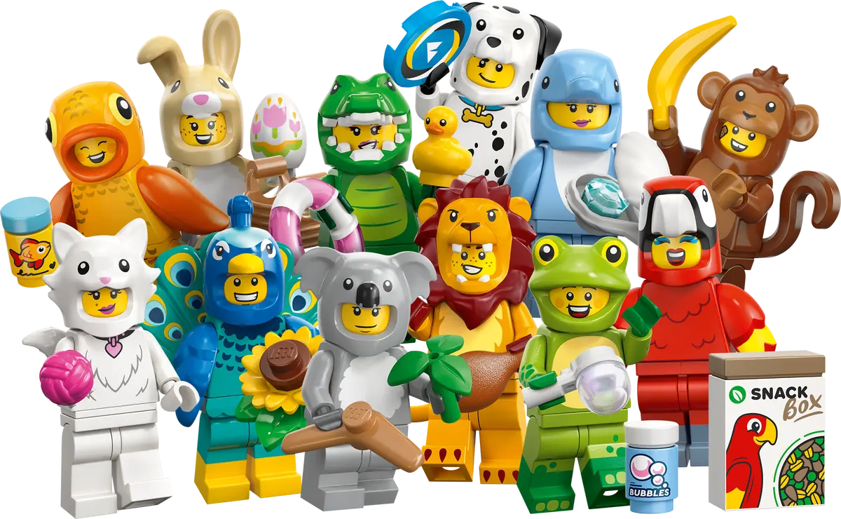 LEGO 71051 Minifigures Animals Series 28 | 7 PCS