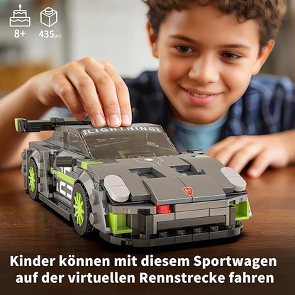 Mould King 27116 Porshe 911 GT2 R5 Car Model Building Toy Set | 435 PCS