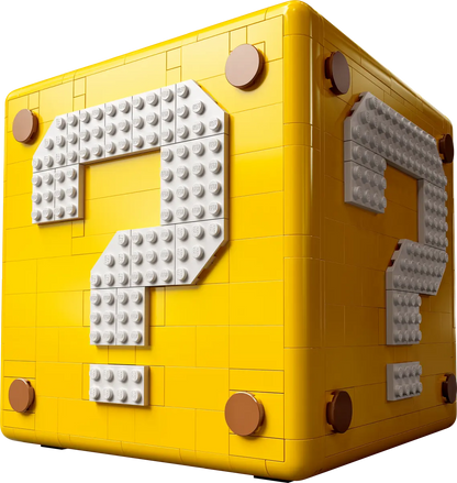 71395 Super Mario 64™ Question Mark Block | 2064 PCS