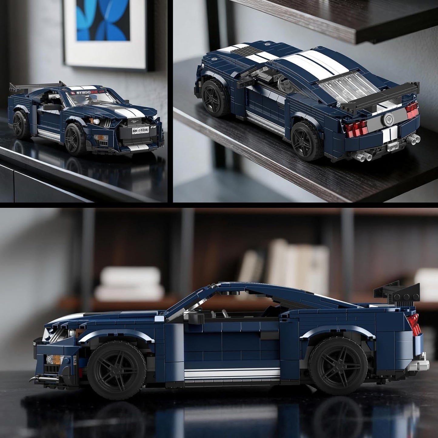 Mould King 10208 Creative GT500 Sports Car Building Toy Set | 1556 PCS