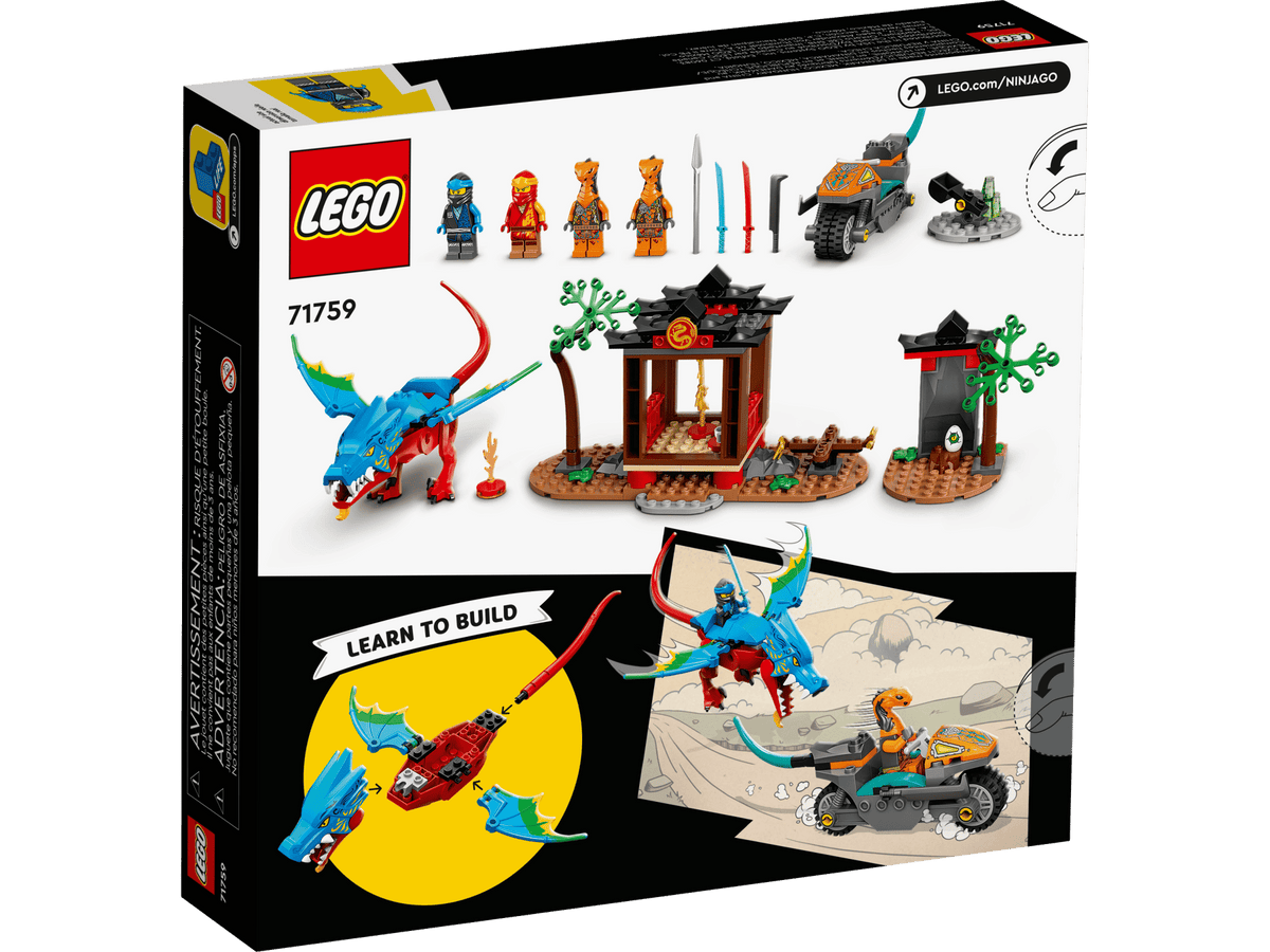 LEGO 71759 NINJAGO Ninja Dragon Temple | 161 PCS | Retired