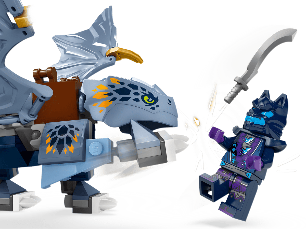 LEGO 71810 NINJAGO Young Dragon Riyu | 132 PCS | Retired