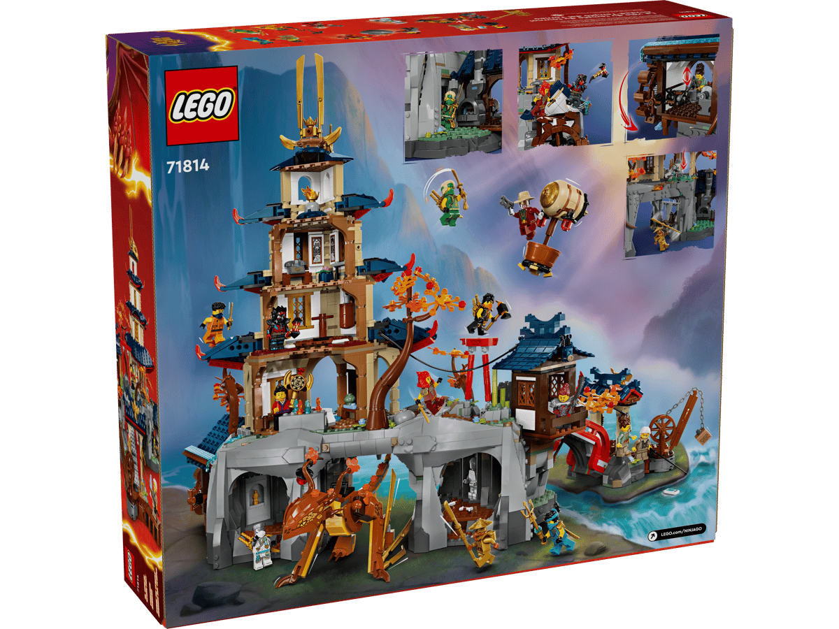 LEGO 71814 Ninjago Tournament Temple City | 3489 PCS