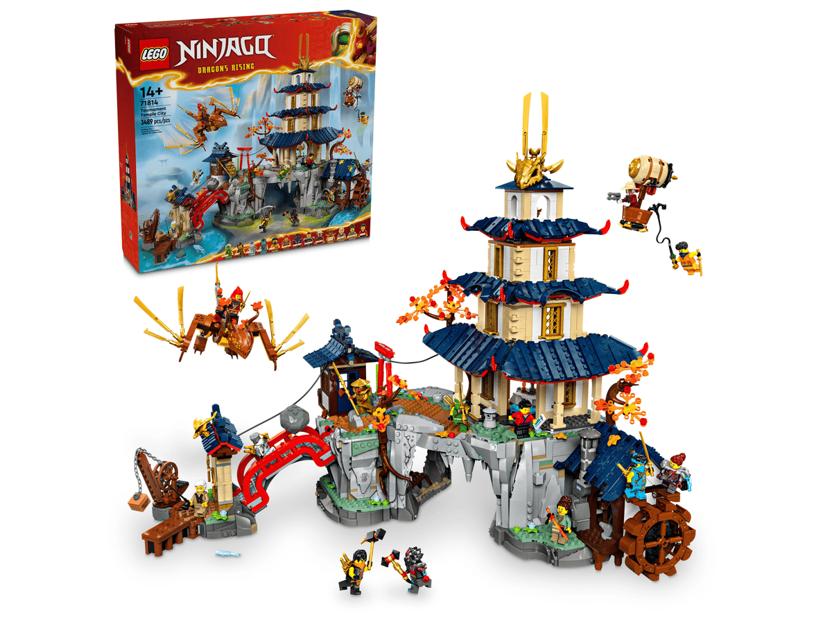 LEGO 71814 Ninjago Tournament Temple City | 3489 PCS