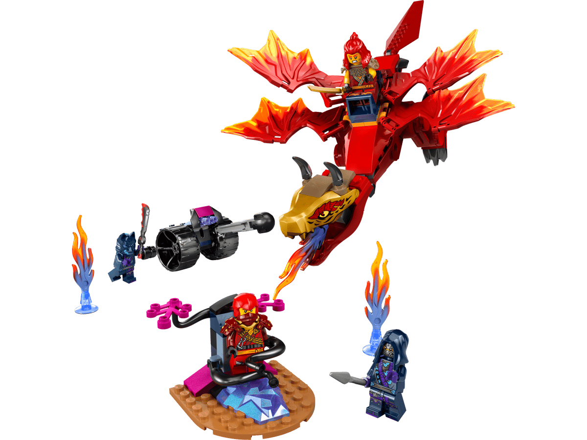 LEGO 71815 NINJAGO Kai's Source Dragon Battle | 120 PCS | Retired