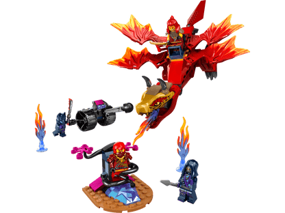LEGO 71815 NINJAGO Kai's Source Dragon Battle | 120 PCS | Retired