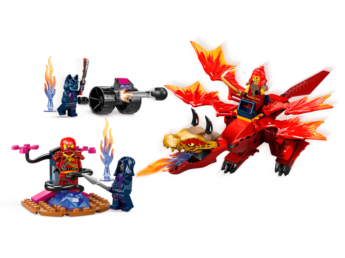 LEGO 71815 NINJAGO Kai's Source Dragon Battle | 120 PCS | Retired