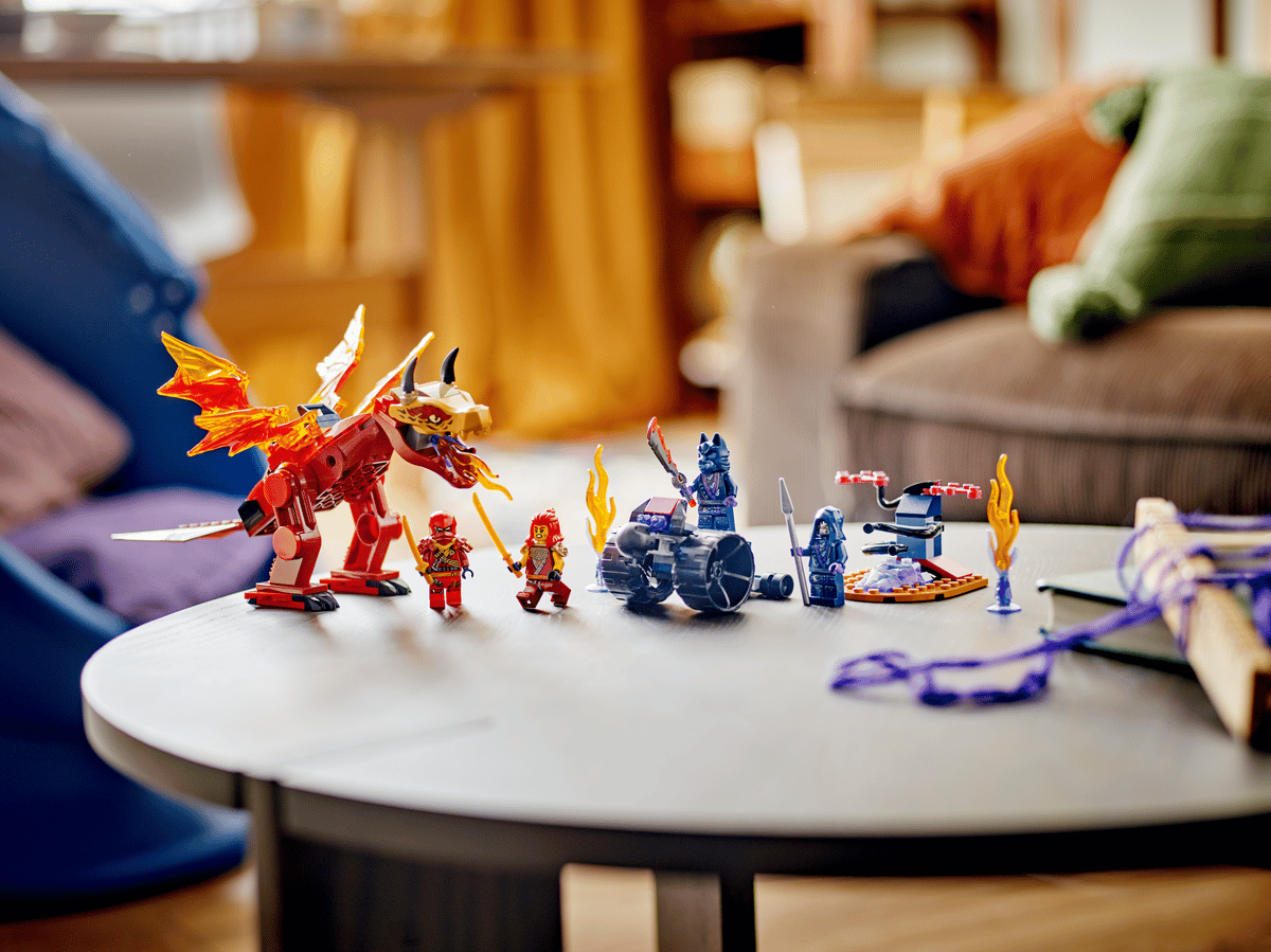 LEGO 71815 NINJAGO Kai's Source Dragon Battle | 120 PCS | Retired