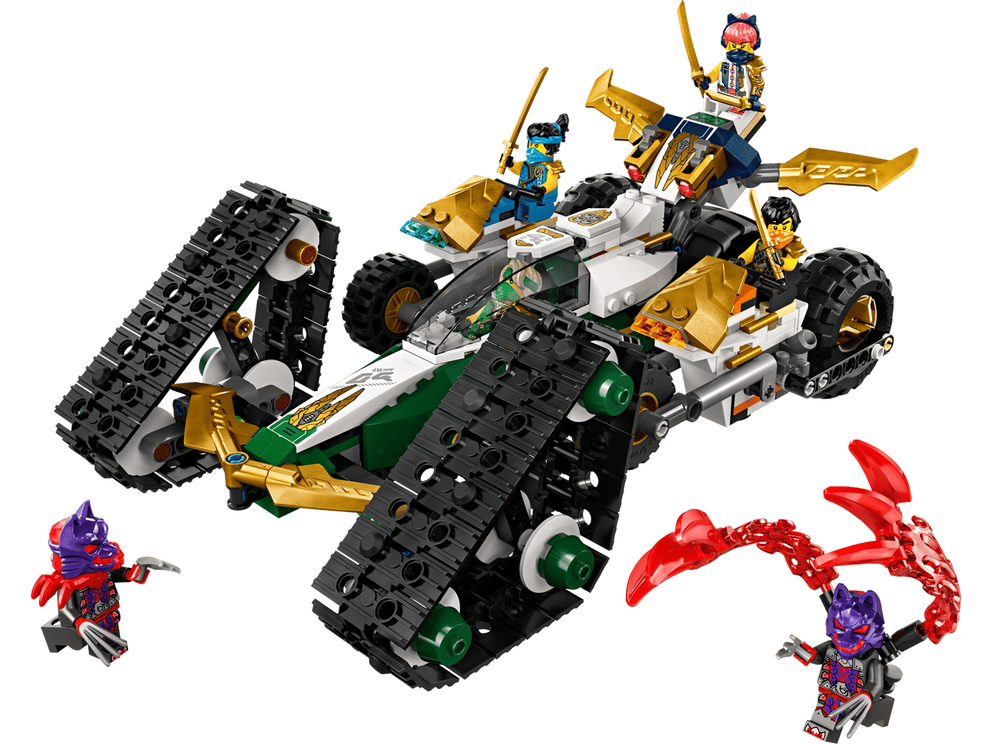 LEGO 71820 Ninjago Ninja Team Combo Vehicle | 576 PCS | Retired