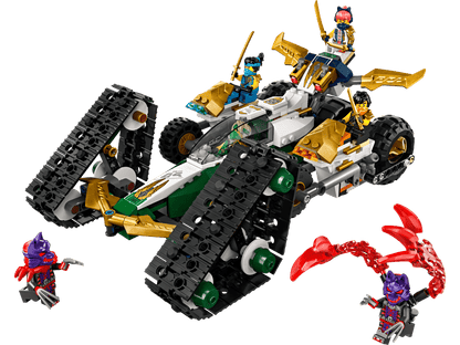 LEGO 71820 Ninjago Ninja Team Combo Vehicle | 576 PCS | Retired