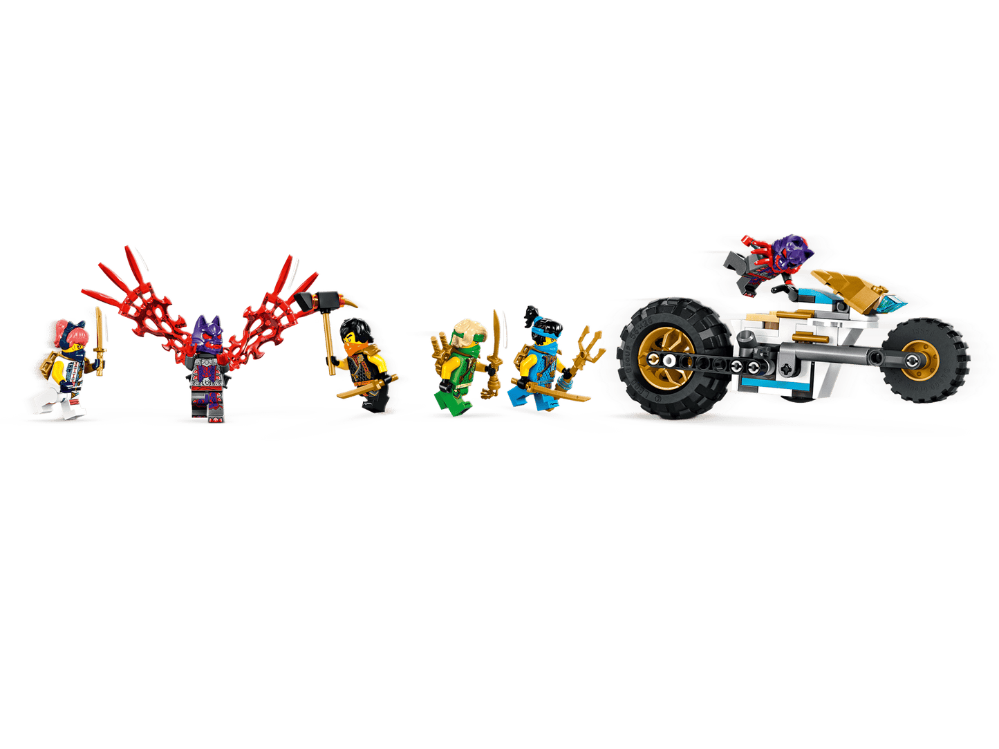 LEGO 71820 Ninjago Ninja Team Combo Vehicle | 576 PCS | Retired