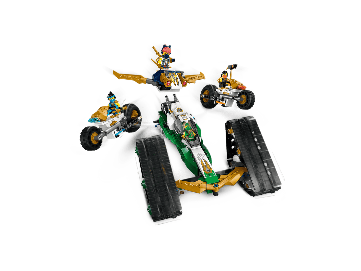 LEGO 71820 Ninjago Ninja Team Combo Vehicle | 576 PCS | Retired
