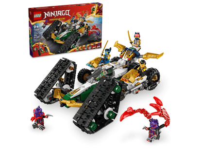 LEGO 71820 Ninjago Ninja Team Combo Vehicle | 576 PCS | Retired