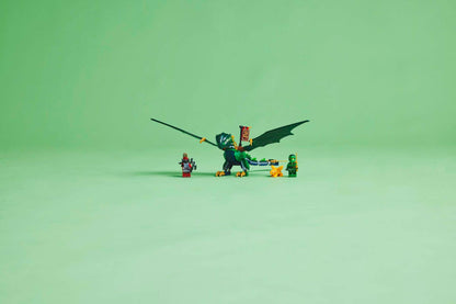 LEGO 71829 NINJAGO Lloyd's Green Forest Dragon | 128 PCS