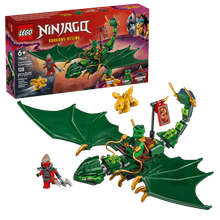 LEGO 71829 NINJAGO Lloyd's Green Forest Dragon | 128 PCS