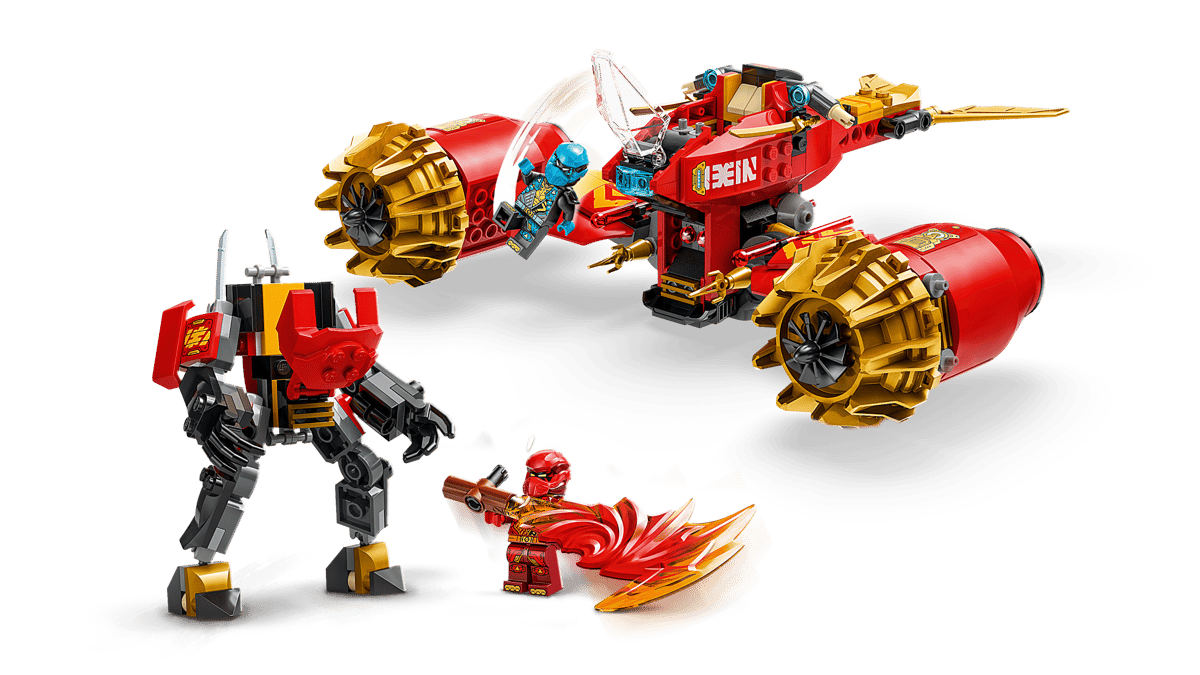 LEGO 71830 NINJAGO Kai's Mech Storm Rider | 333 PCS