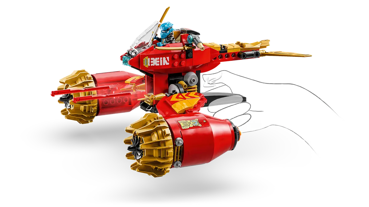 LEGO 71830 NINJAGO Kai's Mech Storm Rider | 333 PCS