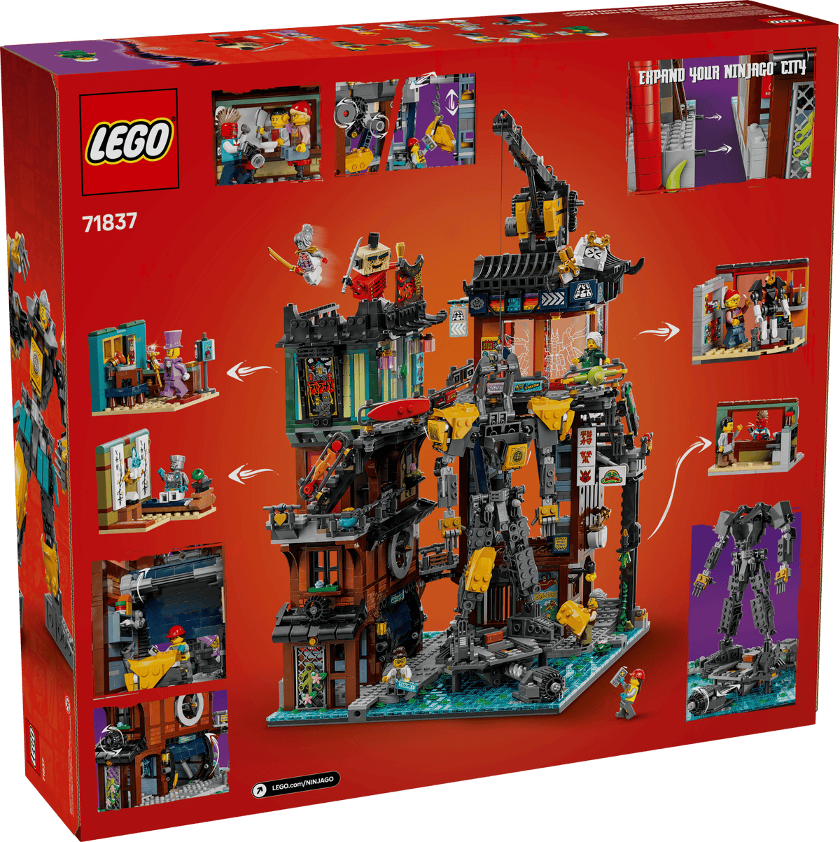 LEGO 71837 NINJAGO City Workshops | 3244 PCS
