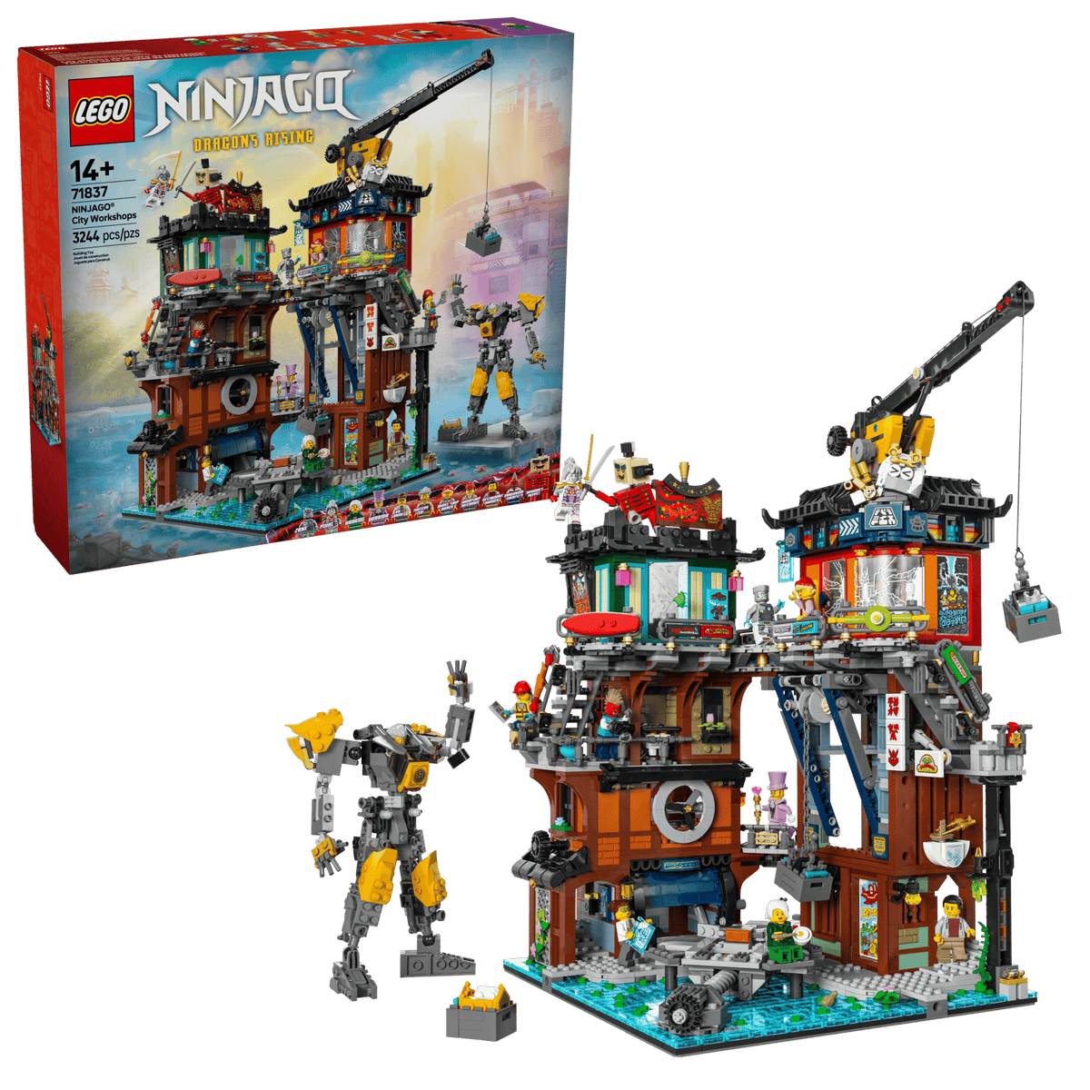 LEGO 71837 NINJAGO City Workshops | 3244 PCS