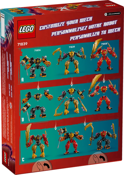 LEGO 71839 Ninjago Arin's Spinjitzu Battle Mech | 213 PCS