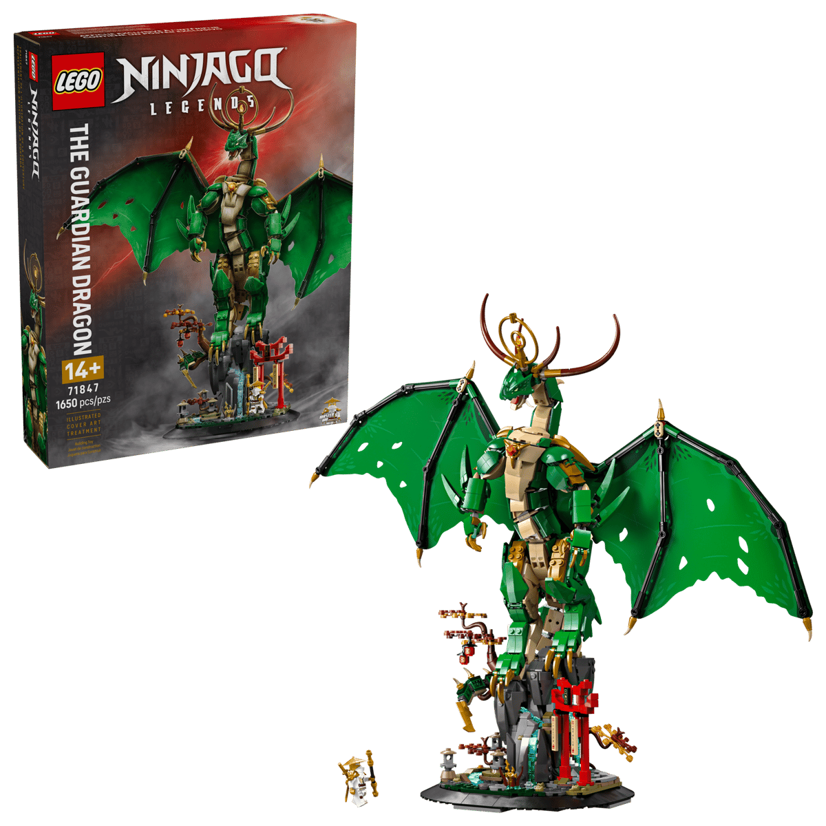 LEGO 71847 NINJAGO The Guardian Dragon | 1650 PCS