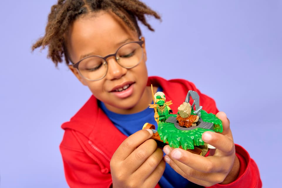 LEGO 71850 Ninjago Lloyd vs. Earth Monster Spinner | 52 PCS