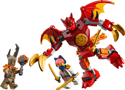 LEGO 71851 Ninjago Kai's Dragon Mech Battle Pack | 85 PCS