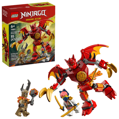 LEGO 71851 Ninjago Kai's Dragon Mech Battle Pack | 85 PCS