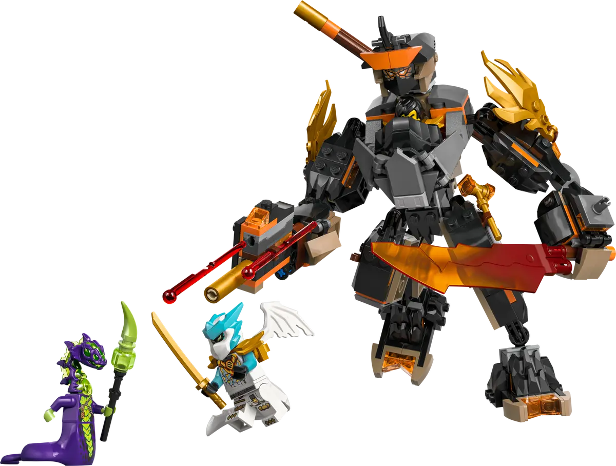 LEGO 71854 Ninjago Cole's Mission Mech & Dragon Zane | 364 PCS