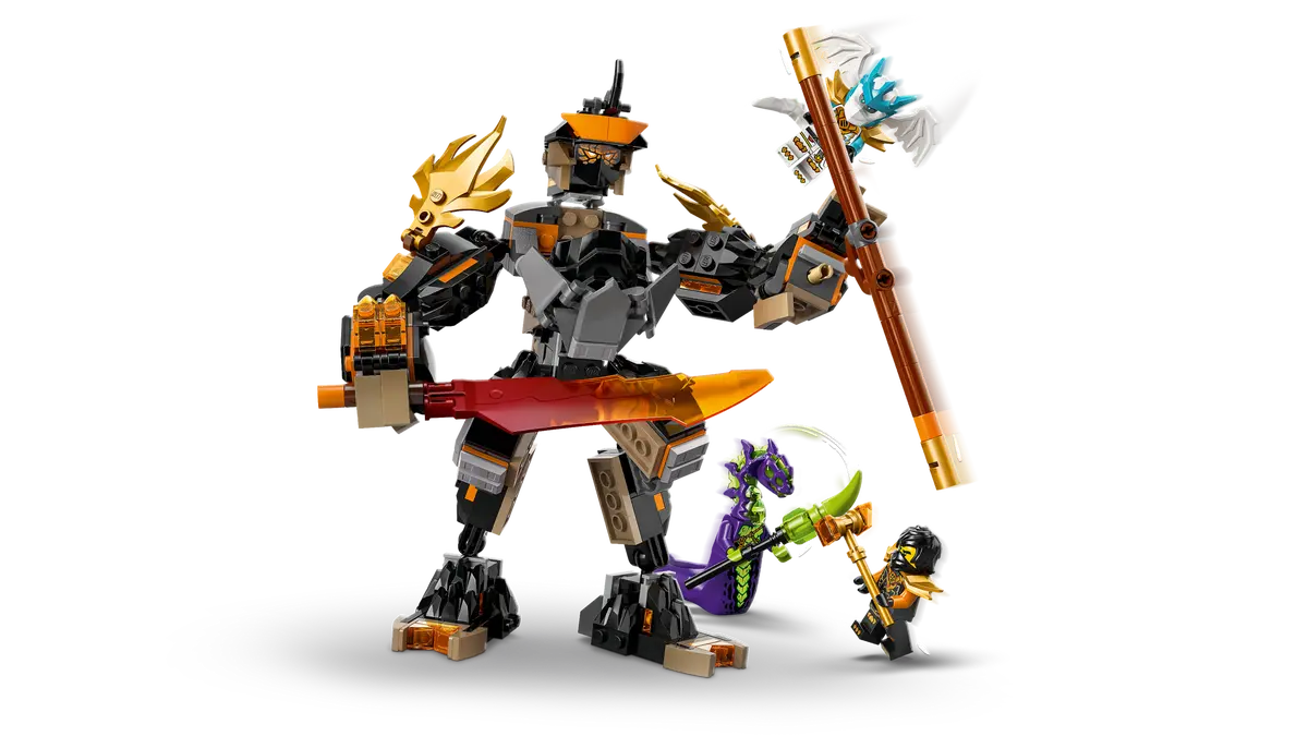LEGO 71854 Ninjago Cole's Mission Mech & Dragon Zane | 364 PCS