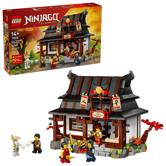 LEGO 71858 NINJAGO Four Weapons Blacksmith 15th Anniversary | 1259 PCS