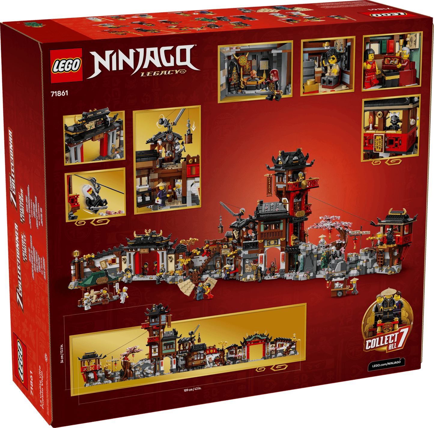 LEGO 71861 Ninjago The Old Town 15th Anniversary | 4851 PCS