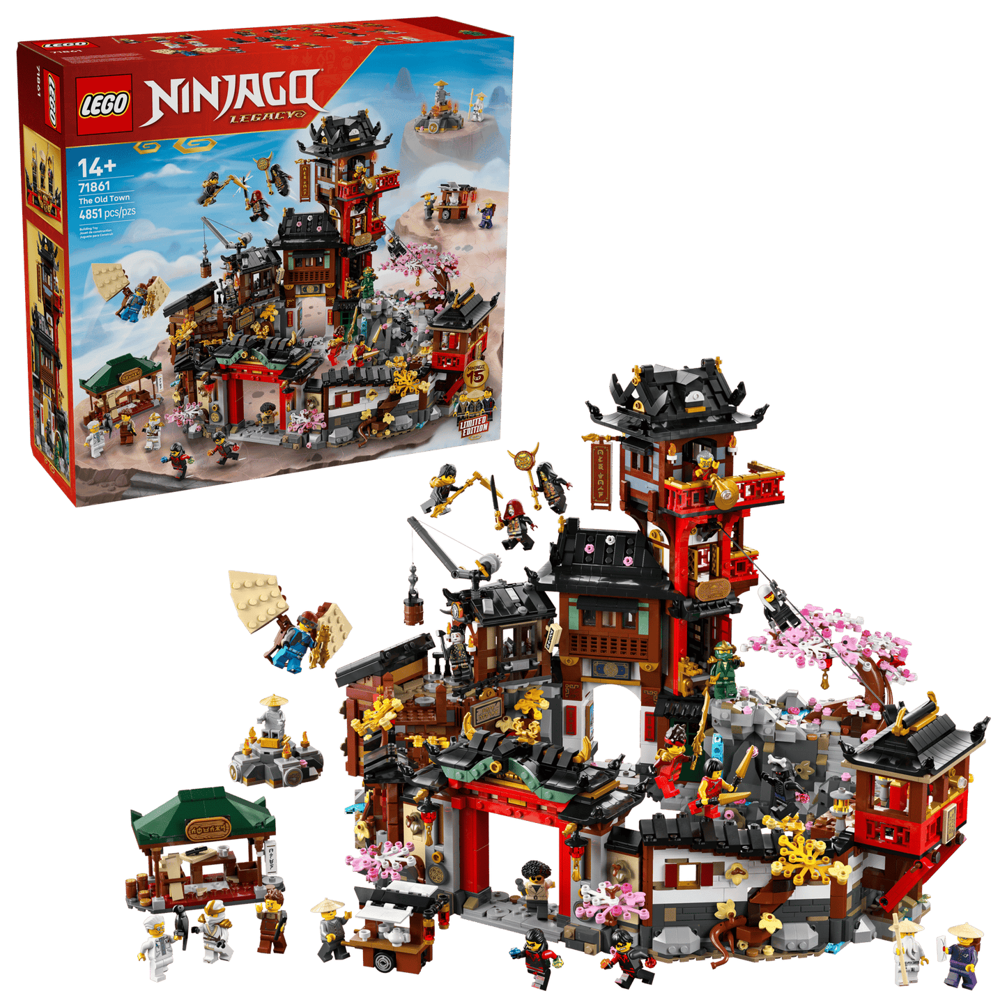 LEGO 71861 Ninjago The Old Town 15th Anniversary | 4851 PCS