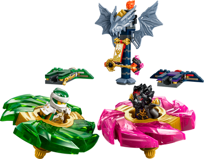 LEGO 71875 NINJAGO Lloyd vs. Ras Spinner Battle | 153 PCS