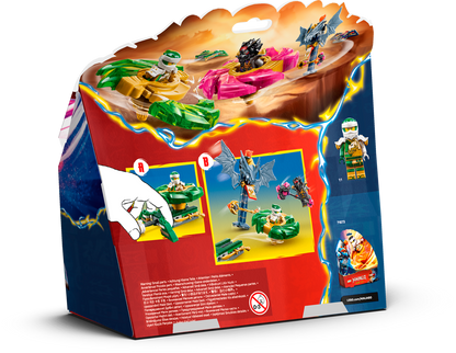 LEGO 71875 NINJAGO Lloyd vs. Ras Spinner Battle | 153 PCS