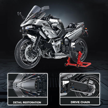 GULY 60525 Kawasaki Motorcycle Building Set | 2156 PCS