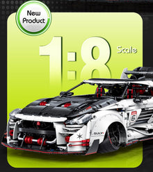 GULY 10630 Nissan GT-R supercar Building Set | 3939 PCS