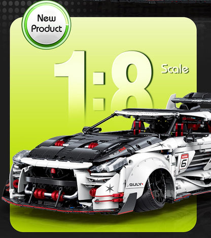 GULY 10630 Nissan GT-R supercar Building Set | 3939 PCS