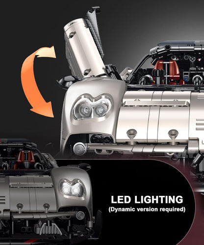 GULY 10657 Pagani Zonda Building Set | 3314 PCS