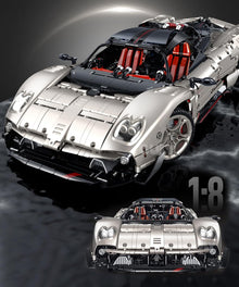 GULY 10657 Pagani Zonda Building Set | 3314 PCS